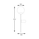 5001 ORBIT WALL LAMP