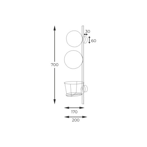 5002 PLANT WALL LAMP 5002 PLANT WALL LAMP