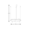 5006 ORBIT 3+3 PENDANT LAMP