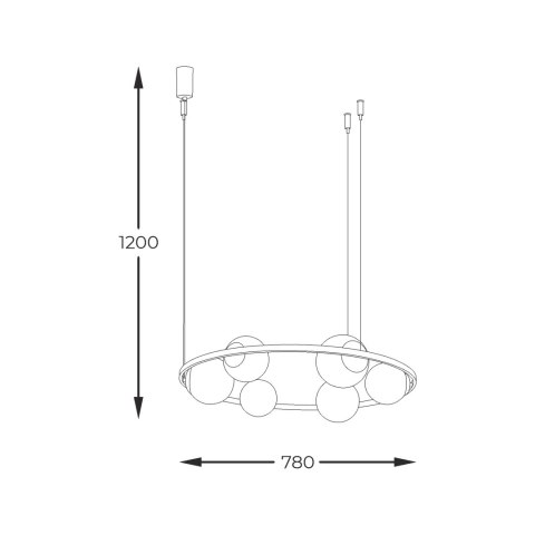 5007 ORBIT 6 PENDANT LAMP 5007 ORBIT 6 PENDANT LAMP