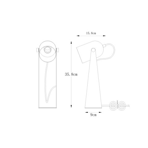 A2056-MWH ARIES LAMPA BIURKOWA BIAŁY MAT+CHROM/MATT WHITE+CHROM A2056-MWH ARIES LAMPA BIURKOWA BIAŁY MAT+CHROM/MATT WHITE+CHROM