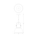 A8015-SBK KAIROS LAMPA WISZĄCA CZARNA/BLACK