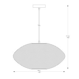 A8032L-MBK ORION LAMPA WISZĄCA CZARNY MAT/MATT BLACK