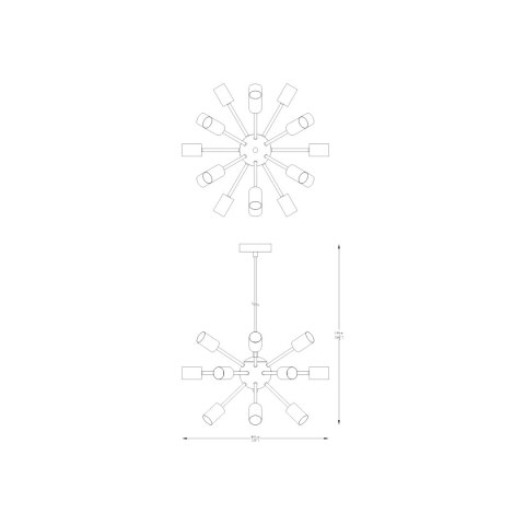 A8181-18-CH MANDI LAMPA WISZĄCA CHROM A8181-18-CH MANDI LAMPA WISZĄCA CHROM