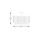 C0528-05H-P7AC SERGIO LAMPA SUFITOWA CZARNA/BLACK