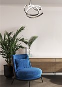MX9932-2-3BD VISO LAMPA SUFITOWA CZARNA/BLACK