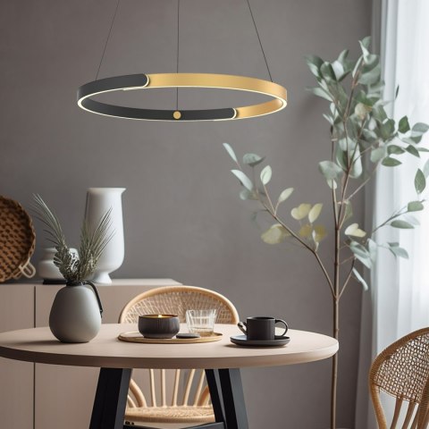 MD4417-1M-3BGD LINOS LAMPA WISZĄCA CZARNO-ZŁOTA/BLACK-GOLD MD4417-1M-3BGD LINOS LAMPA WISZĄCA CZARNO-ZŁOTA/BLACK-GOLD