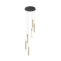 MD4768-6-3BMT ELIOT LAMPA WISZĄCA CZARNA-DREWNO/BLACK-WOOD