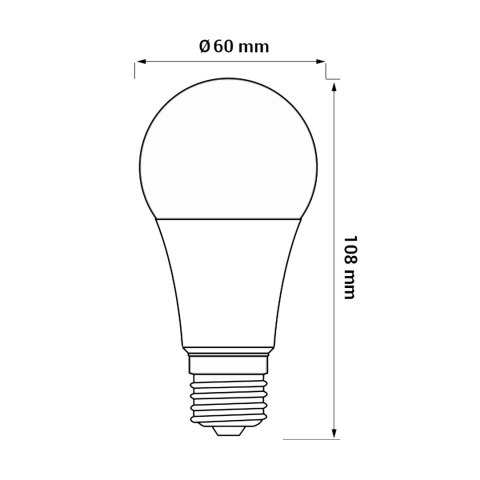 ORO-ATOS-E27-A60-7,5W-CW ORO04155 ORO-ATOS-E27-A60-7,5W-CW ORO04155
