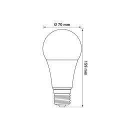 ORO-ATOS-E27-A70-19W- DW ŻARÓWKA