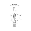 ORO-E14-C35-FL-CLARO-FLAMI-4W-DW