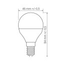 ORO-E14-G45-TOTO-8W-WW ŻARÓWKA