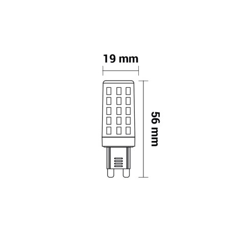 ORO-G9-SEDI-4W-DW-II ŻARÓWKA ORO-G9-SEDI-4W-DW-II ŻARÓWKA