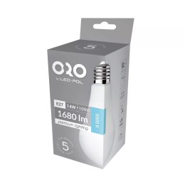 ORO-PREMIUM-E27-A65-14W-XP-CW, 6500K ŻARÓWKA