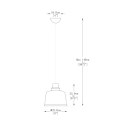 P0383-01A-F4K9 IVO LAMPA WISZĄCA
