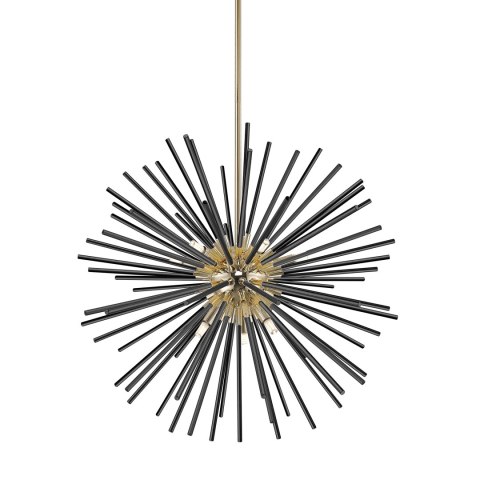 P0491-09C-F7BC URCHIN LAMPA WISZĄCA CZARNO-ZŁOTA/BLACK-GOLD P0491-09C-F7BC URCHIN LAMPA WISZĄCA CZARNO-ZŁOTA/BLACK-GOLD