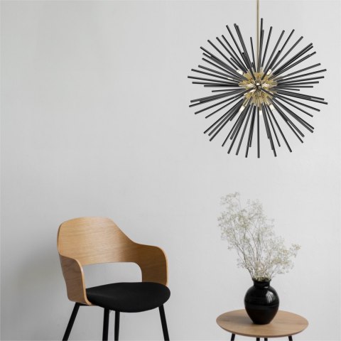 P0491-09C-F7BC URCHIN LAMPA WISZĄCA CZARNO-ZŁOTA/BLACK-GOLD P0491-09C-F7BC URCHIN LAMPA WISZĄCA CZARNO-ZŁOTA/BLACK-GOLD