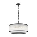 P0528-06H-P7AC SERGIO LAMPA WISZĄCA CZARNA/BLACK