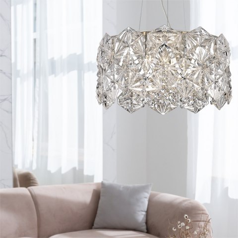 P0534-05C-F4AC DAVI LAMPA WISZĄCA CHROME P0534-05C-F4AC DAVI LAMPA WISZĄCA CHROME