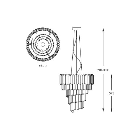 P0535-06C-F4AC GLADIUSLAMPA WISZĄCA P0535-06C-F4AC GLADIUSLAMPA WISZĄCA