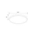 WM-BP1108-M-W CAMI LAMPA SUFITOWA DREWNO/WOOD