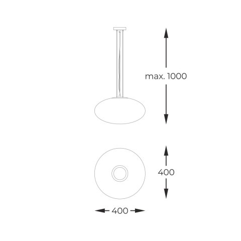 1180 OMI LAMPA WISZĄCA CZARNY 1180 OMI LAMPA WISZĄCA CZARNY