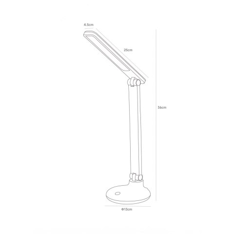 1913-BK LAMPA BIURKOWA CZARNA/BLACK 1913-BK LAMPA BIURKOWA CZARNA/BLACK