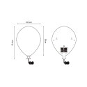 84454-BE BALLOON KINKIET NIEBIESKI/BLUE