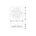C0578-04A-B5V7 SPRING LAMPA SUFITOWA ZŁOTA/GOLD