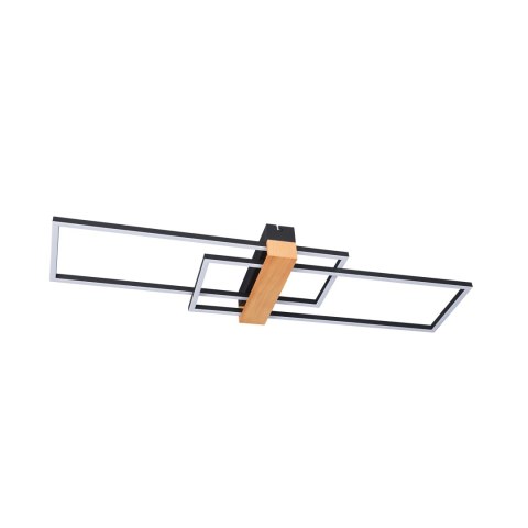 C230624202 MINAR LAMPA SUFITOWA CZARNA+DREWNO/BLACK+WOOD C230624202 MINAR LAMPA SUFITOWA CZARNA+DREWNO/BLACK+WOOD