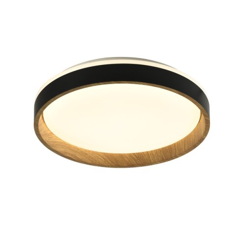 CL2204003-390MBWT BOIS LAMPA SUFITOWA CZARNA+DREWNO/BLACK+WOOD CL2204003-390MBWT BOIS LAMPA SUFITOWA CZARNA+DREWNO/BLACK+WOOD