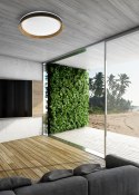 CL2204003-390MBWT BOIS LAMPA SUFITOWA CZARNA+DREWNO/BLACK+WOOD