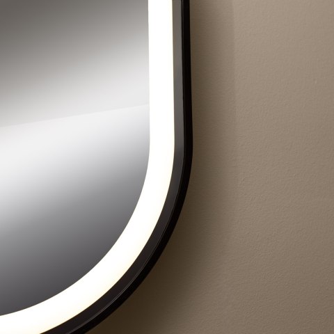 D2383 LUSTRO LED 70/50 CM CZARNE/BLACK D2383 LUSTRO LED 70/50 CM CZARNE/BLACK