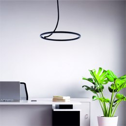 E82907-01 CORIT LAMPA SUFITOWA CZARNA/BLACK