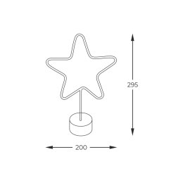 FM-NB20 NEON STAR LED
