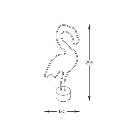 FM-NB23 NEON FLAMINGO LED FM-NB23 NEON FLAMINGO LED