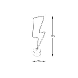 FM-NB28 NEON LIGHTNING LED