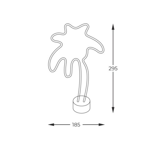 FM-NB32 NEON PALM TREE LED FM-NB32 NEON PALM TREE LED