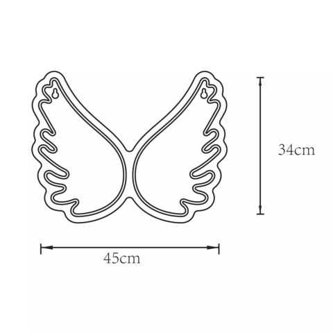 FM-WN95 NEON WINGS LED FM-WN95 NEON WINGS LED