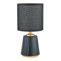 HS8605-BL LAMPA STOŁOWA CZARNY/ZŁOTY