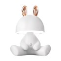 KDR-6301-WH LAMPA STOŁOWA KRÓLICZEK BIAŁA/WHITE