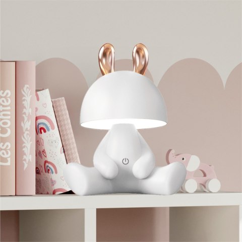 KDR-6301-WH LAMPA STOŁOWA KRÓLICZEK BIAŁA/WHITE KDR-6301-WH LAMPA STOŁOWA KRÓLICZEK BIAŁA/WHITE