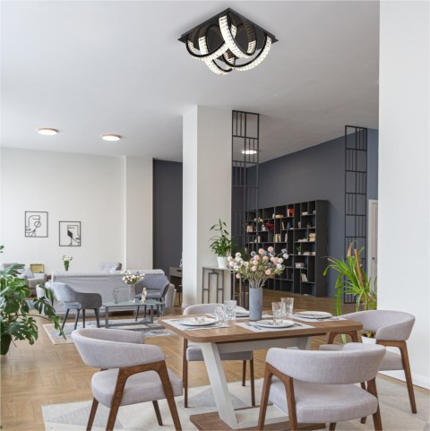MX3274-4-3BCT TULA LAMPA SUFITOWA CZARNA/BLACK MX3274-4-3BCT TULA LAMPA SUFITOWA CZARNA/BLACK