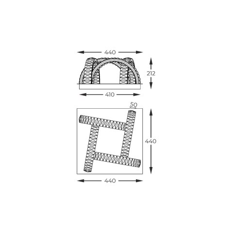 MX3274-4-3BCT TULA LAMPA SUFITOWA CZARNA/BLACK MX3274-4-3BCT TULA LAMPA SUFITOWA CZARNA/BLACK