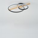 MX3913-2-3BWLT ALMERIA LAMPA SUFITOWA CZARNA-DREWNO/BLACK-WOOD
