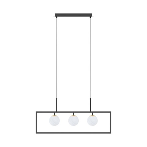 MD3115-3-3BT PIRO LAMPA WISZĄCA CZARNA/BLACK MD3115-3-3BT PIRO LAMPA WISZĄCA CZARNA/BLACK