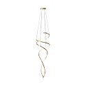 MD3127-2M-3GT COCO LAMPA WISZĄCA ZŁOTA/GOLD