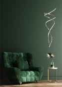 MD3127-2M-3GT COCO LAMPA WISZĄCA ZŁOTA/GOLD