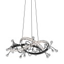 MD3481-1S-3BCT MAIA LAMPA WISZĄCA CZARNA/BLACK