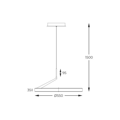 MD3689-1M-3BGT MALU LAMPA WISZĄCA MD3689-1M-3BGT MALU LAMPA WISZĄCA